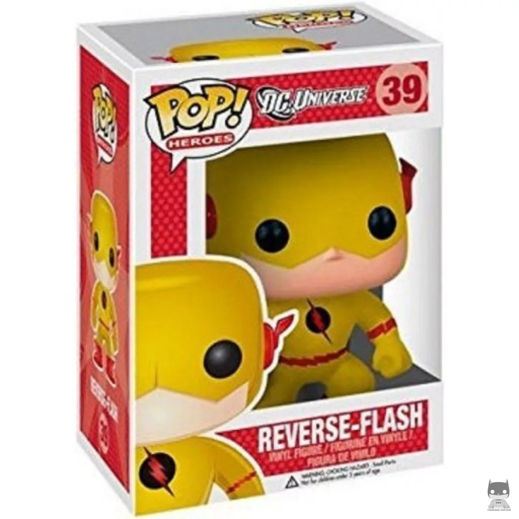 Figurine Funko POP Reverse Flash avec boîte