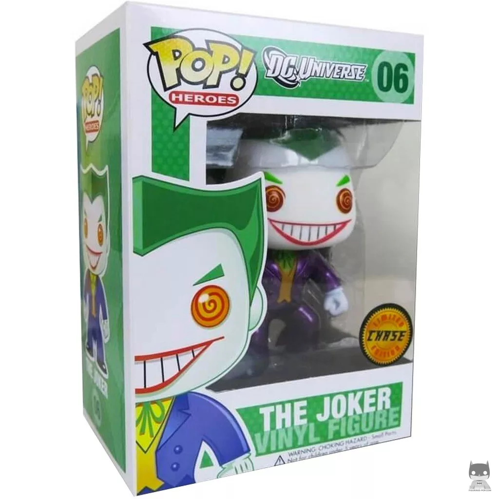 Figurine Funko POP Le Joker (Metallic) avec boîte