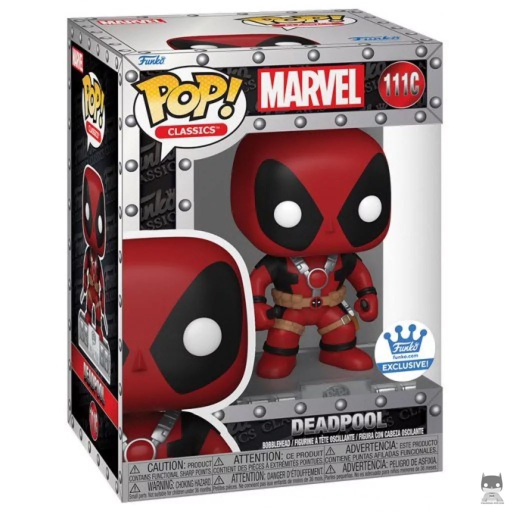 Figurine Funko POP Deadpool avec boîte