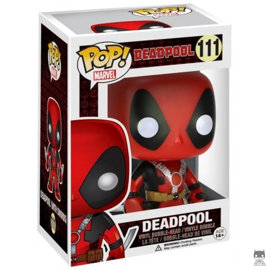 Figurine Funko POP Deadpool avec Epées avec boîte