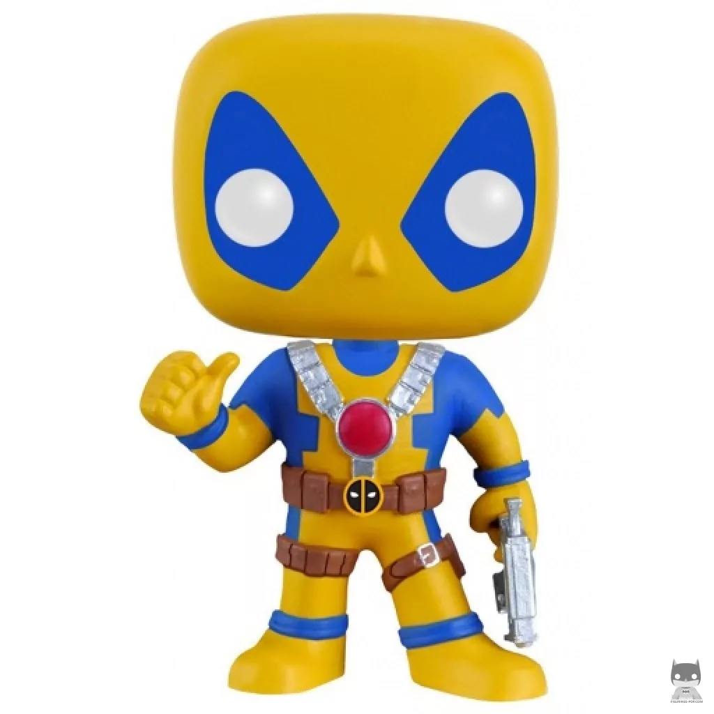 Figurine Funko POP Deadpool Pouce levé (Jaune) (Deadpool)