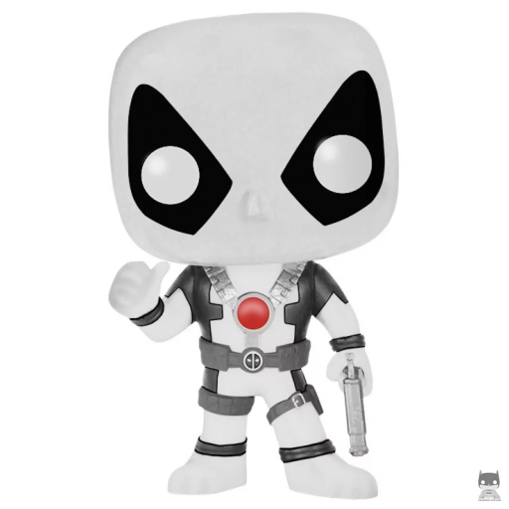 Figurine Funko POP Deadpool Pouce levé (Noir & Blanc) (Deadpool)