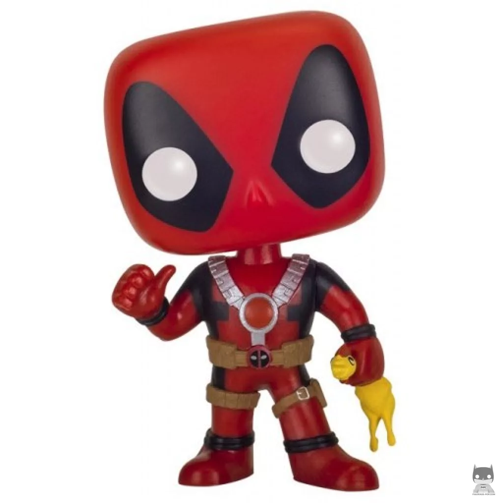 Figurine Funko POP Deadpool avec Poulet en Caoutchouc (Deadpool)