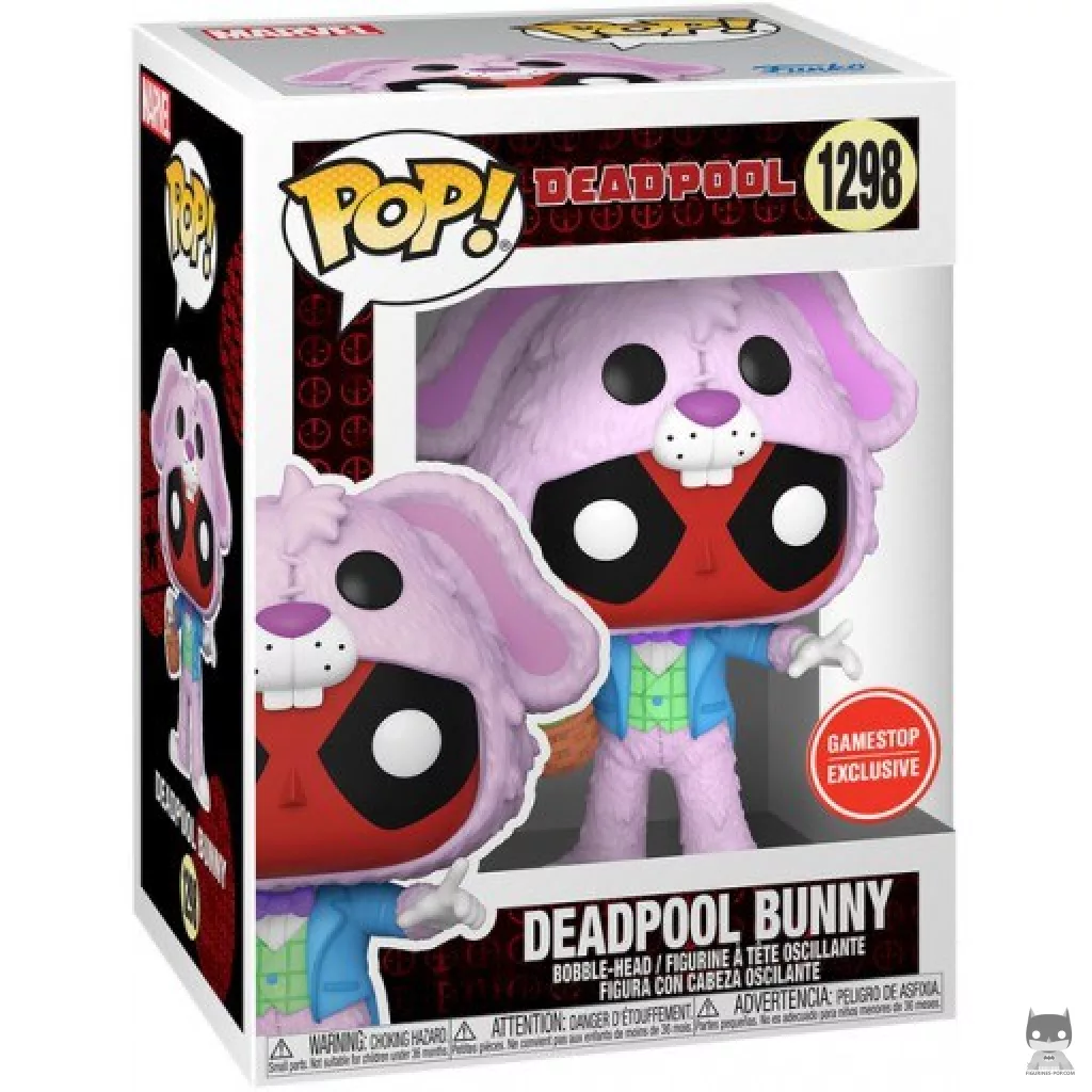 Figurine Funko POP Deadpool Lapin avec boîte