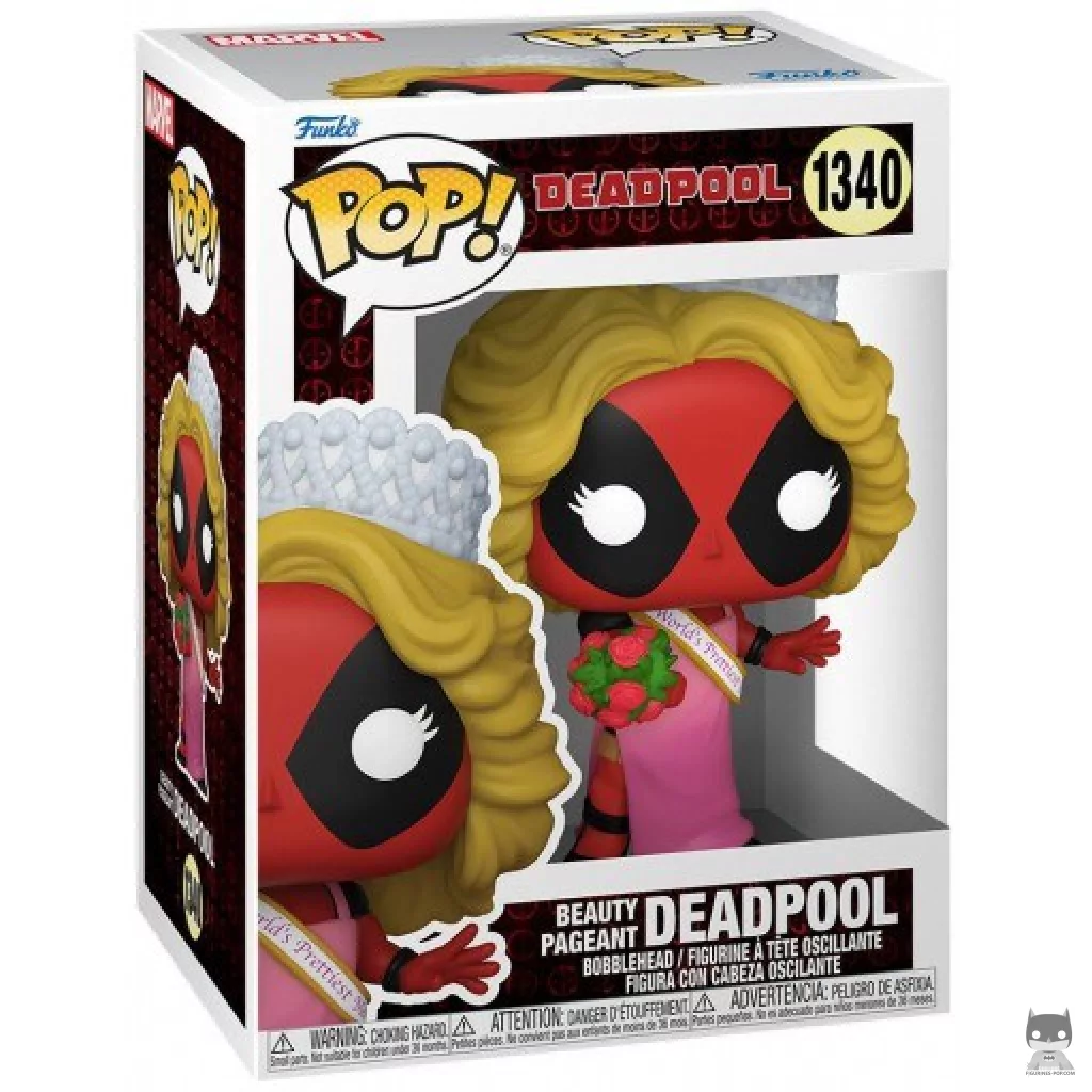 Figurine Funko POP Deadpool Concours de Beauté avec boîte