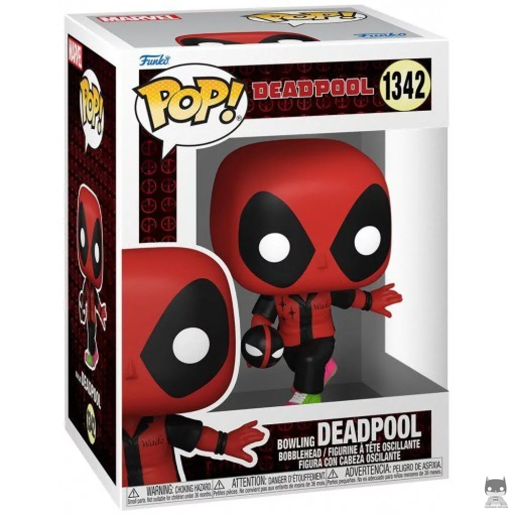 Figurine Funko POP Deadpool Bowling avec boîte