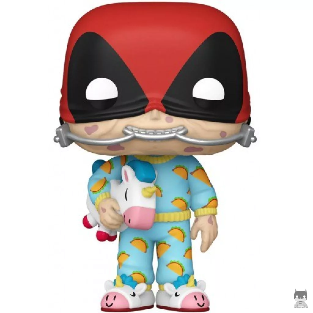 Figurine Funko POP Deadpool Soirée Pyjama (Deadpool)