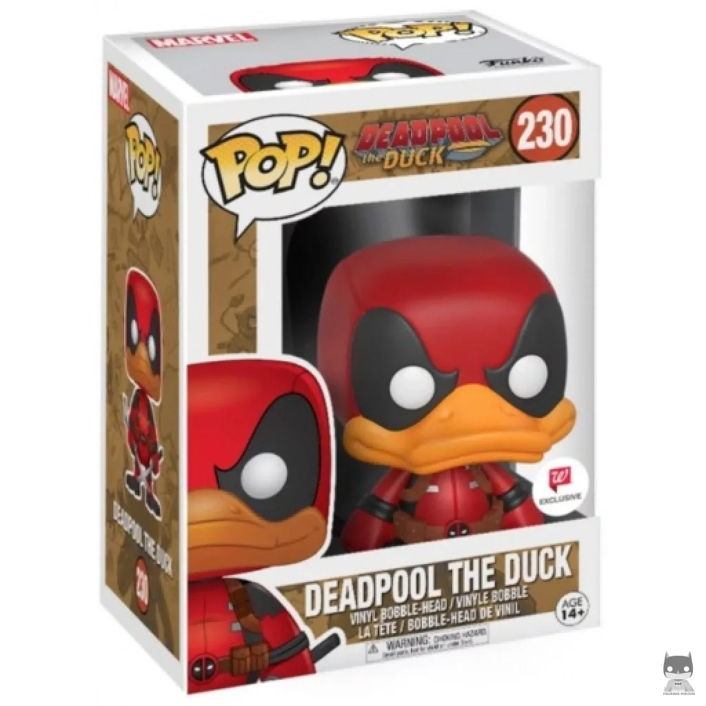 Figurine Funko POP Deadpool le Canard avec boîte