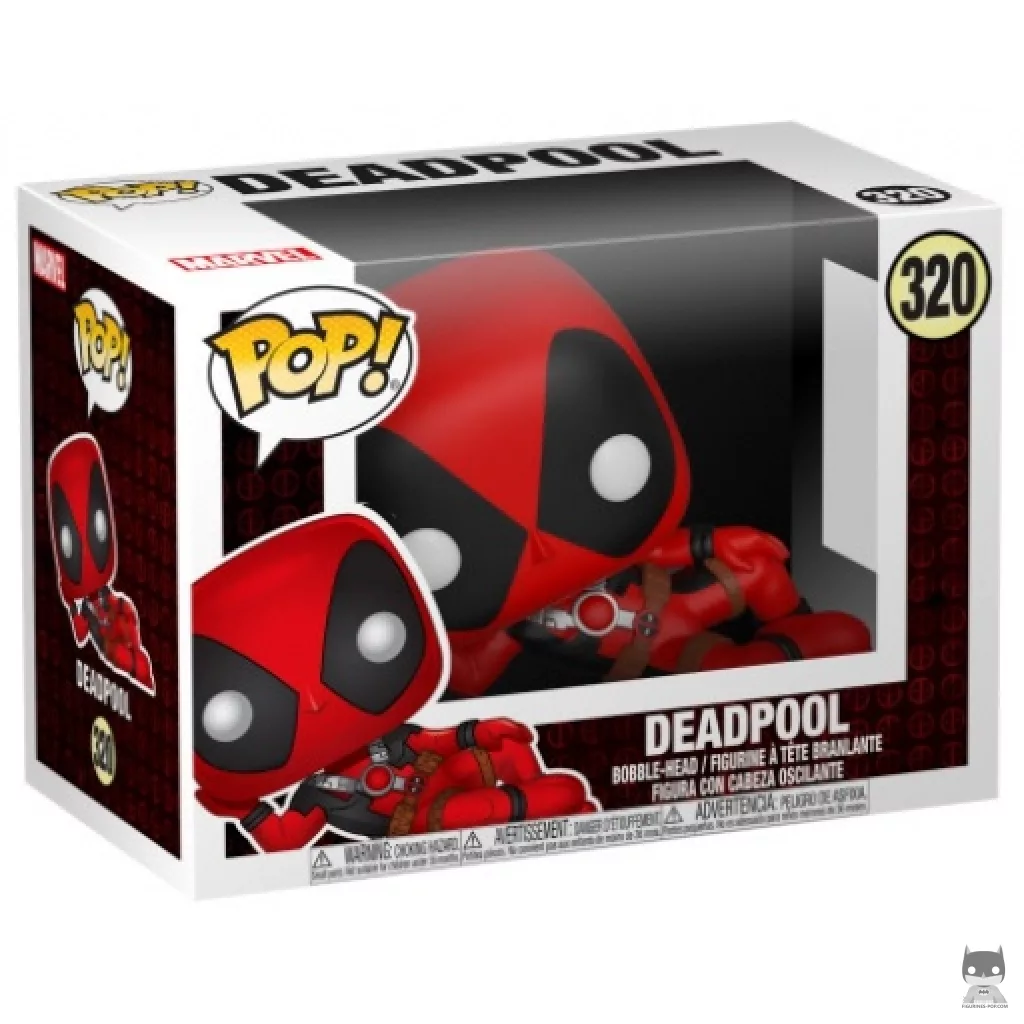 Figurine Funko POP Deadpool Décontracté avec boîte