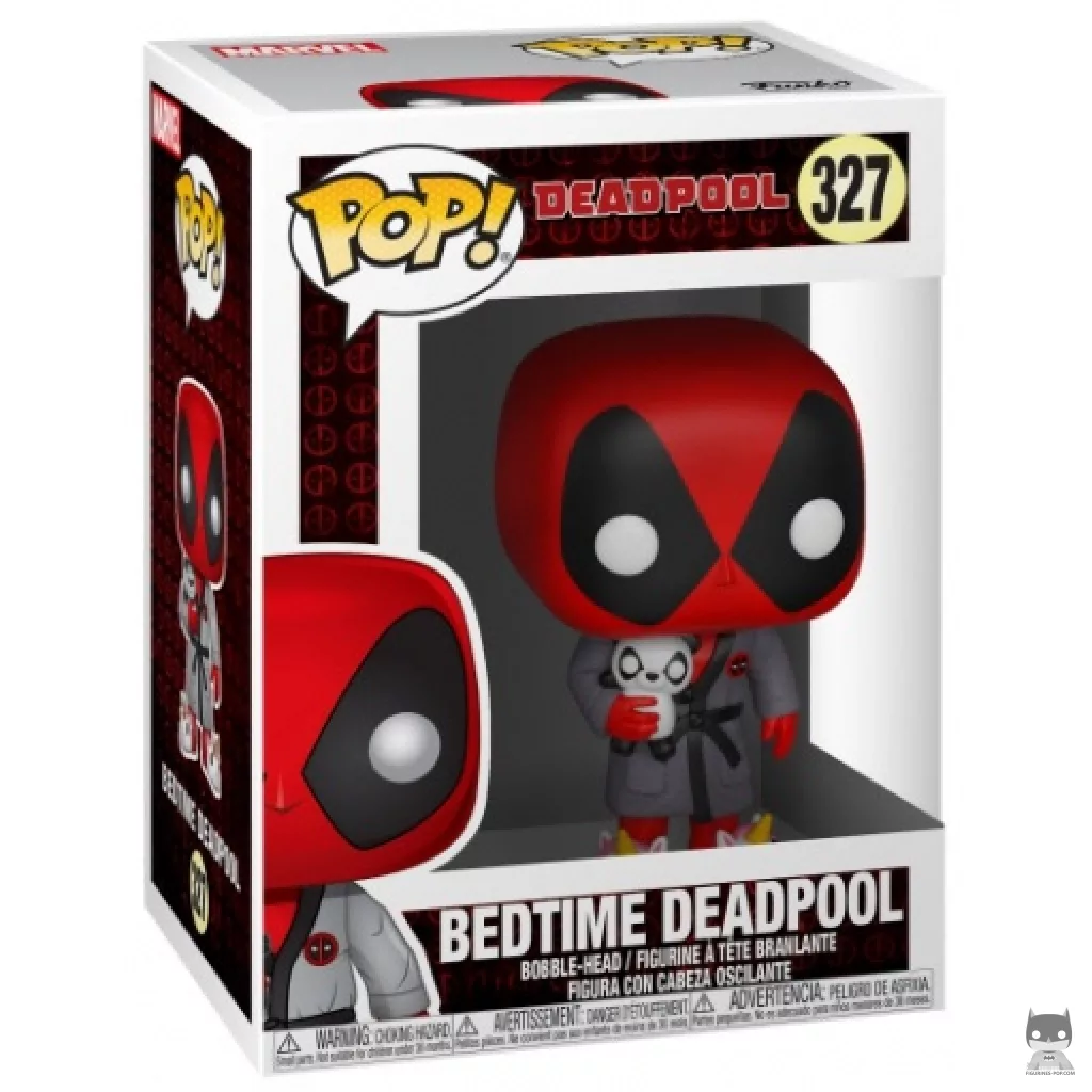Figurine Funko POP Deadpool en Robe de Chambre avec boîte
