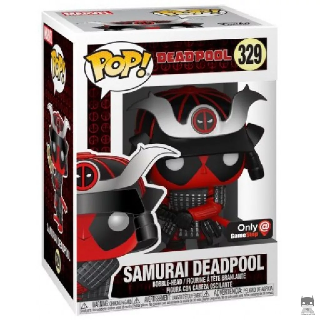 Figurine Funko POP Deadpool Samouraï avec boîte