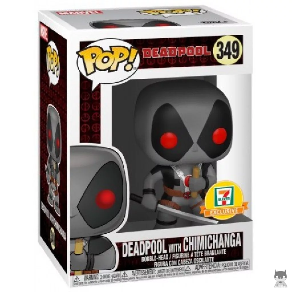 Figurine Funko POP Deadpool avec Chimichanga avec boîte