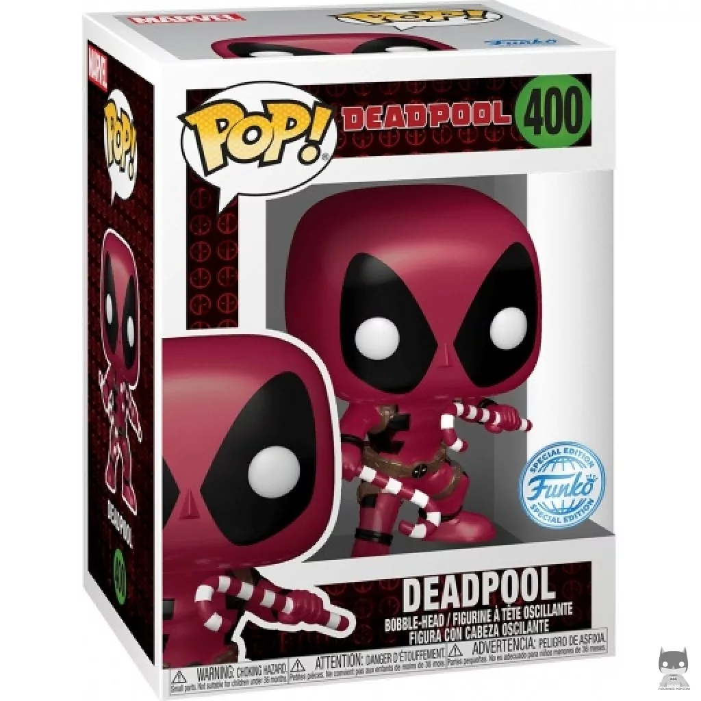 Figurine Funko POP Deadpool (Metallic) avec boîte
