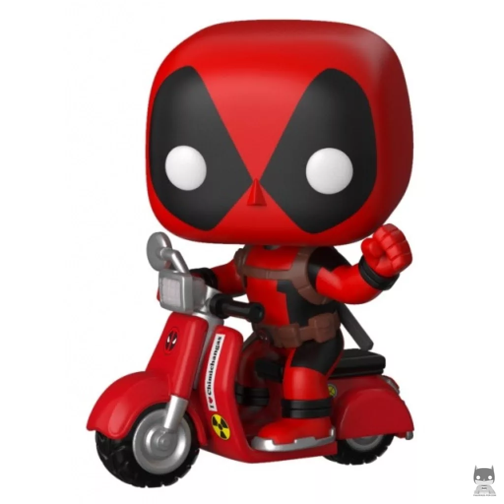 Figurine Funko POP Deadpool sur son Scooter (Deadpool)