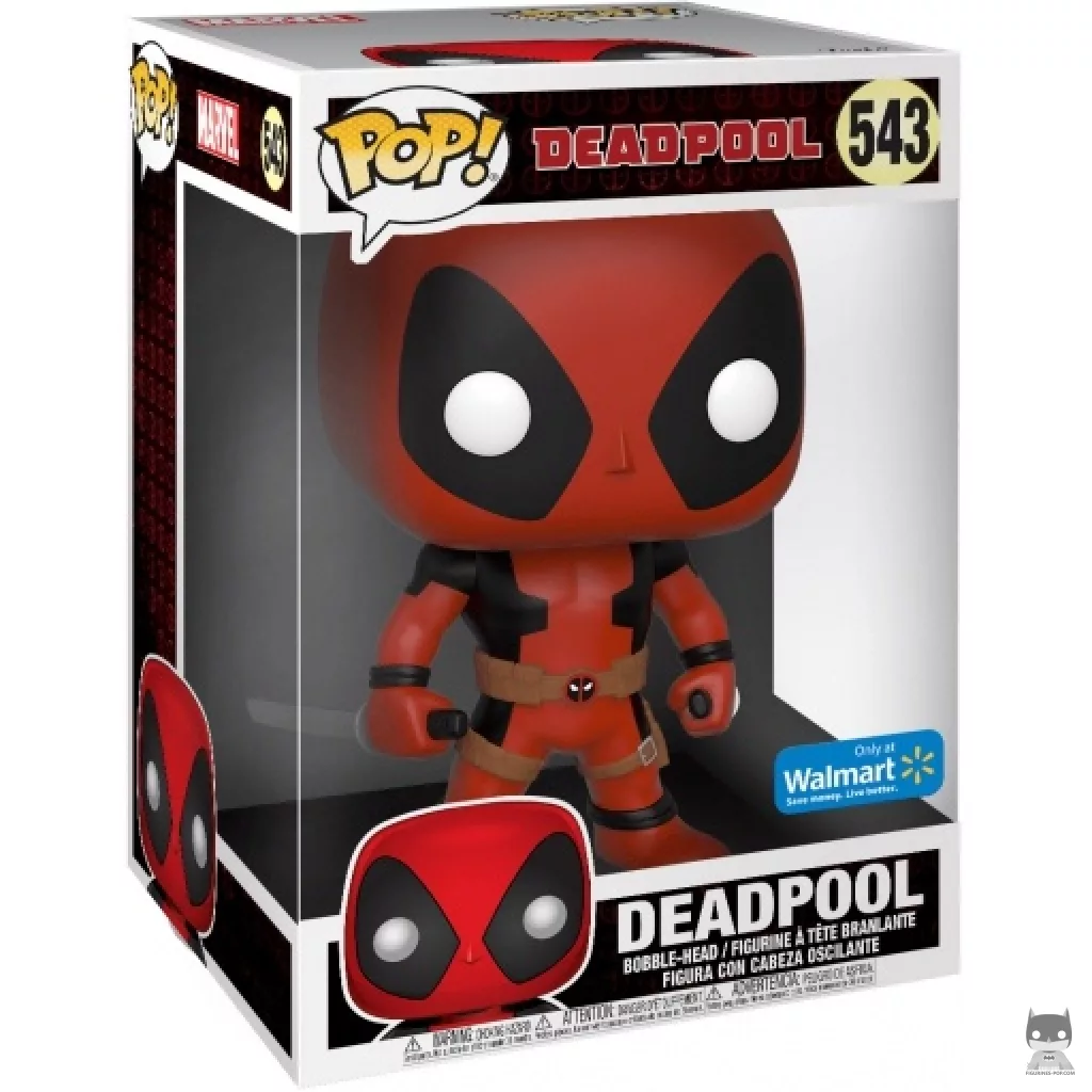 Figurine Funko POP Deadpool (Supersized) avec boîte