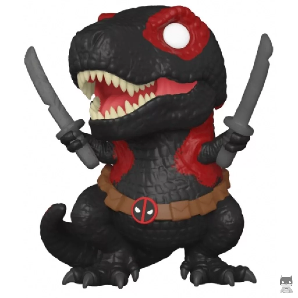 Figurine Funko POP Dinopool (Noir) (Deadpool)