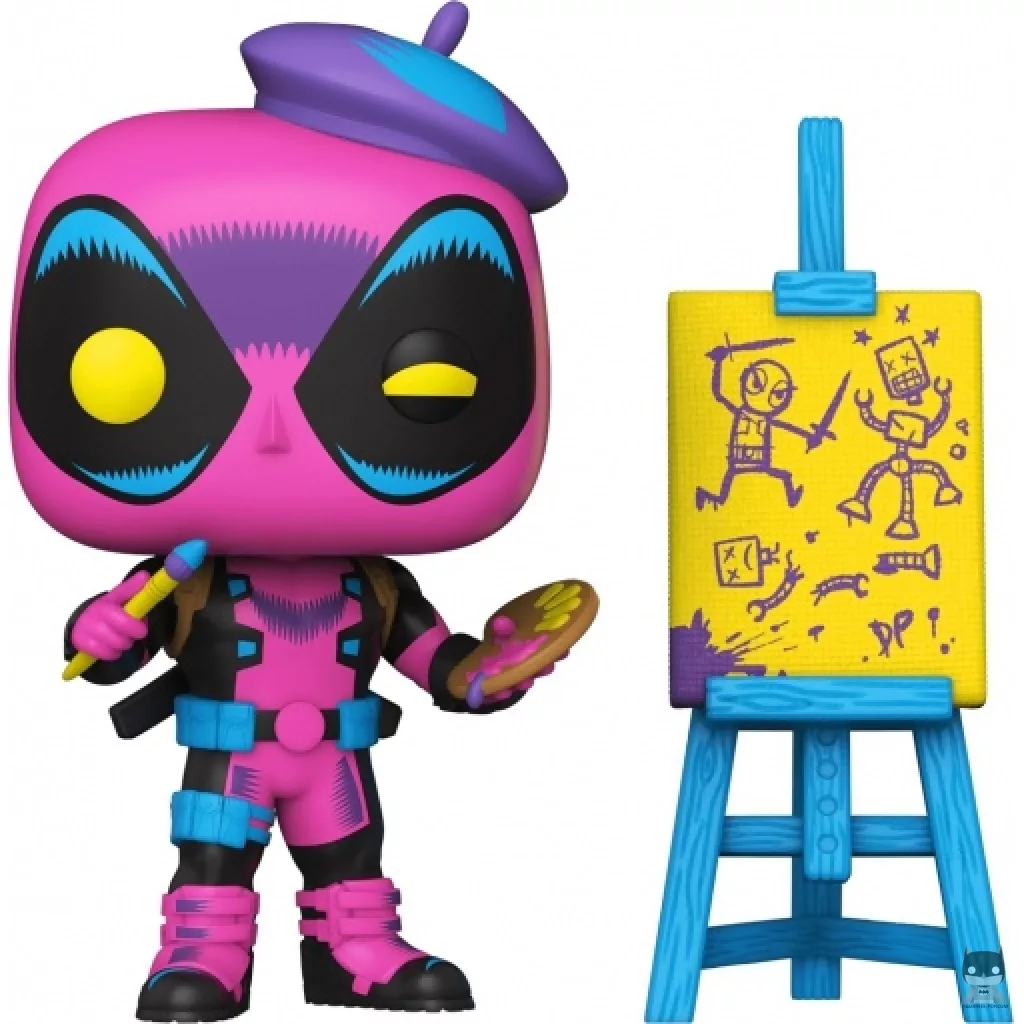 Figurine Funko POP Deadpool Artiste (Blacklight) (Deadpool)