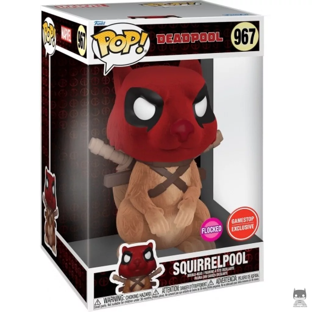 Figurine Funko POP Squirrelpool (Flocked) avec boîte