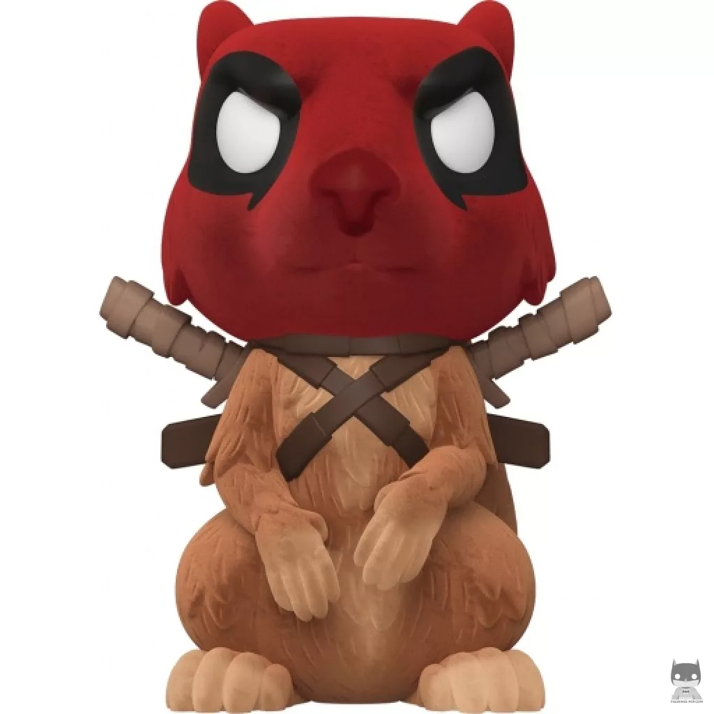 Figurine Funko POP Squirrelpool (Flocked) (Deadpool)
