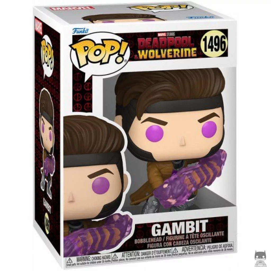 Figurine Funko POP Gambit avec boîte