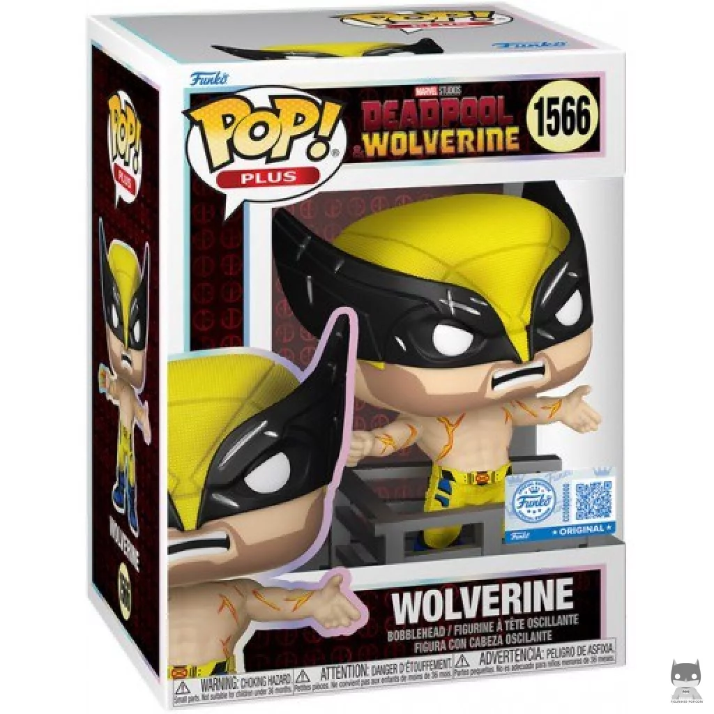 Figurine Funko POP Wolverine avec boîte