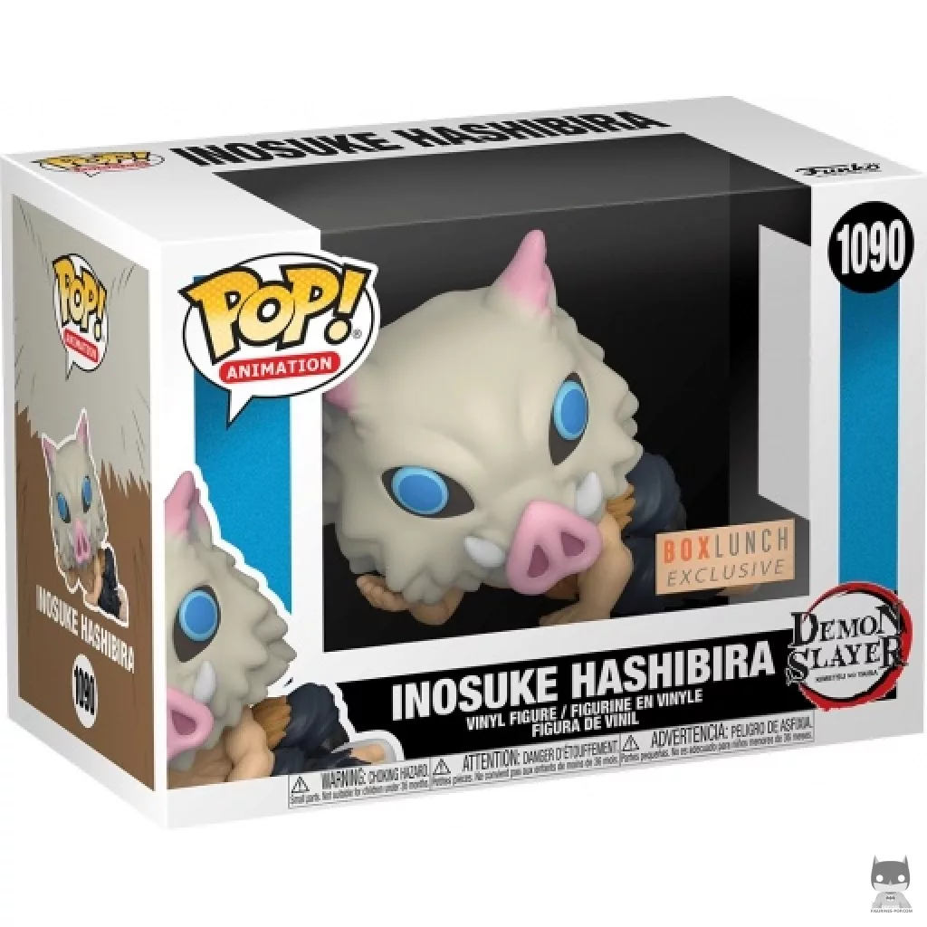 Figurine Funko POP Inosuke Hashibira avec boîte
