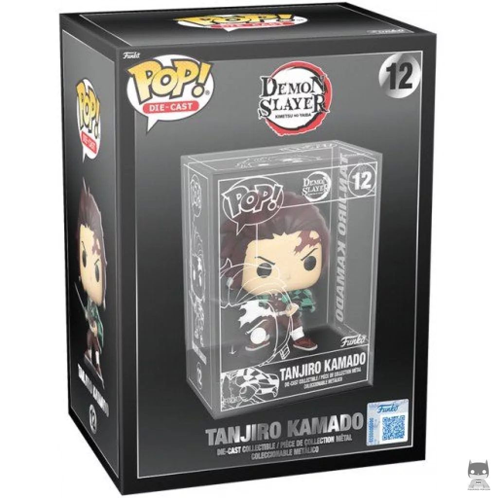 Figurine Funko POP Tanjiro Kamado avec boîte