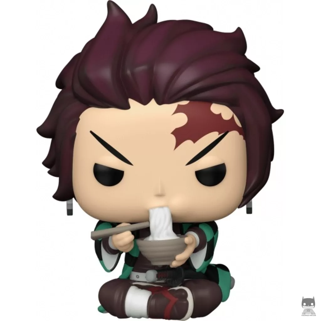 Figurine Funko POP Tanjiro avec Nouilles (Demon Slayer)