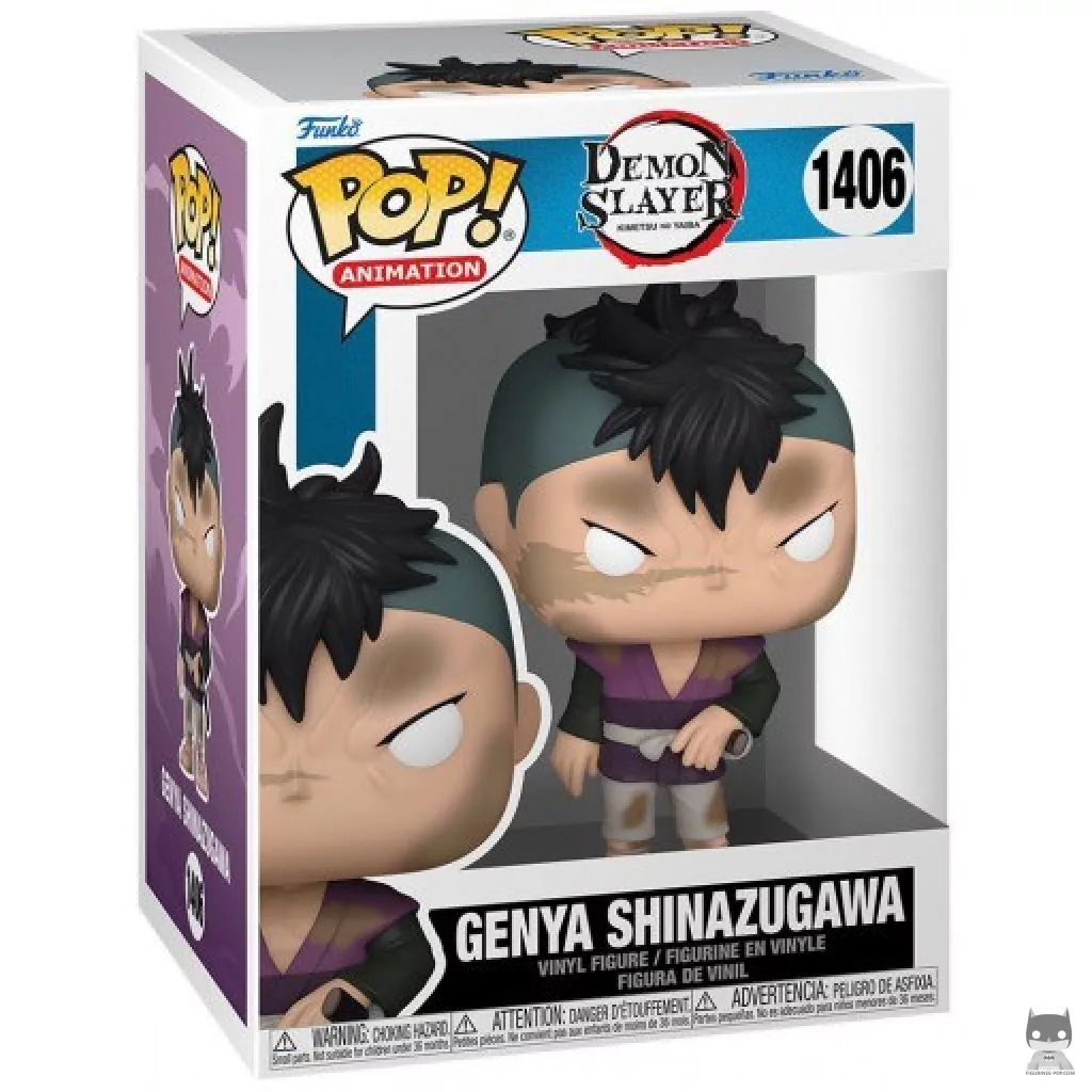 Figurine Funko POP Genya Shinazugawa avec boîte