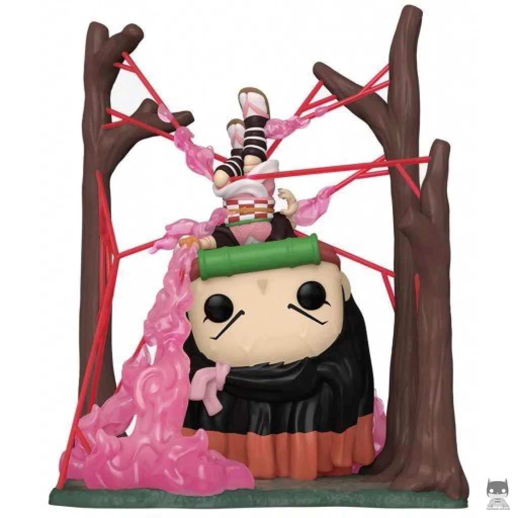 Figurine Funko POP Nezuko dans Toiles d'Araignées (Glow in the Dark) (Demon Slayer)