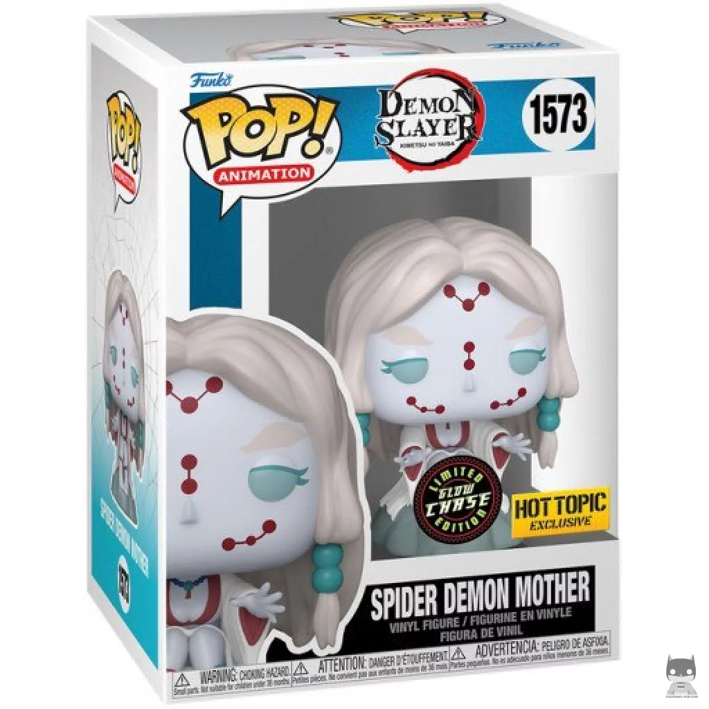Figurine Funko POP Mère Araignée Démon (Chase & Glow in the Dark) avec boîte