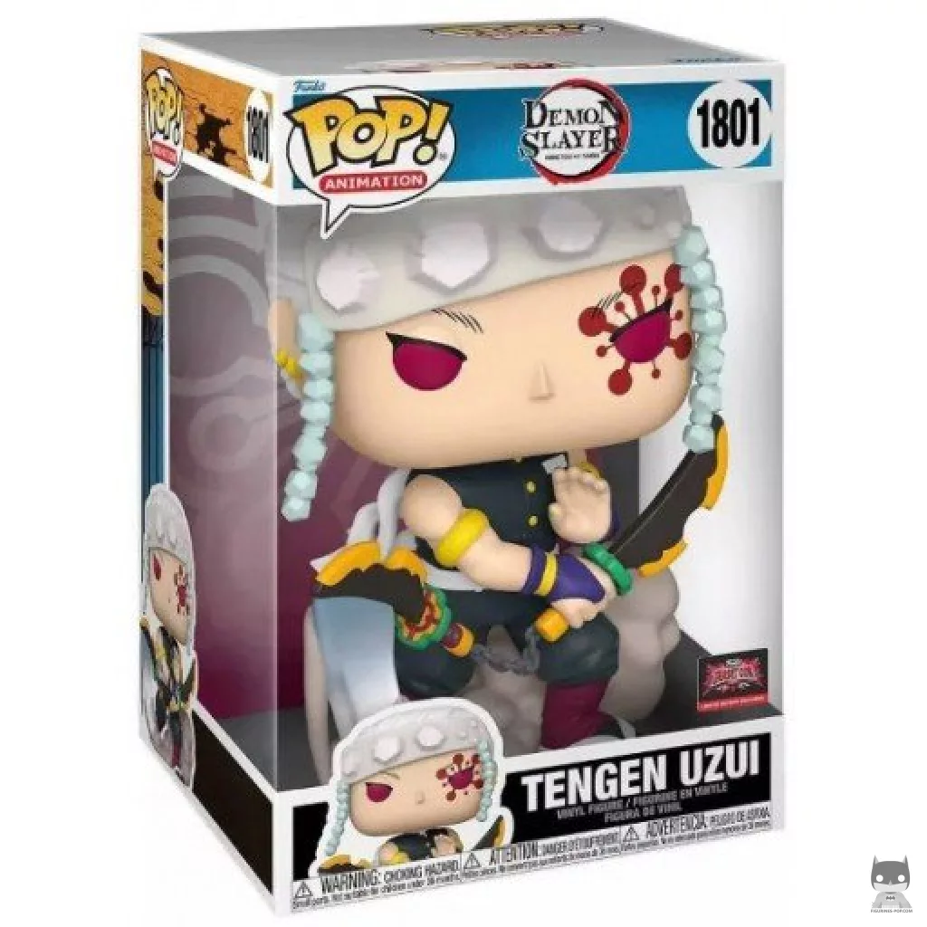 Figurine Funko POP Tengen Uzui (SuperSized) avec boîte