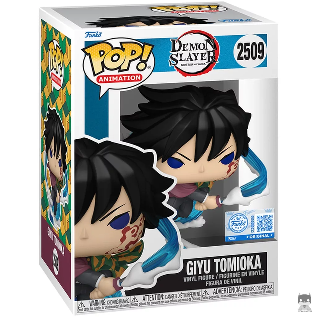 Figurine Funko POP Giyu Tomioka avec boîte