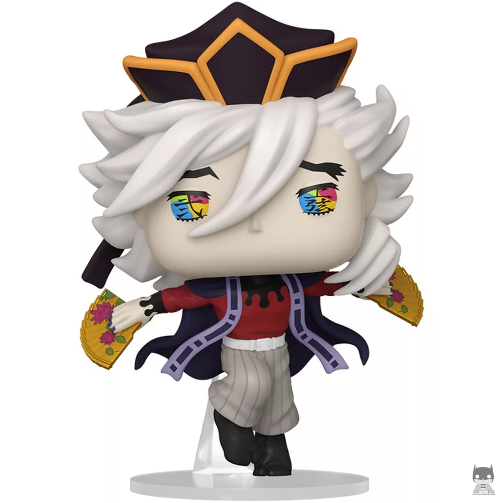 Figurine Funko POP Doma avec éventails de guerre (Demon Slayer)