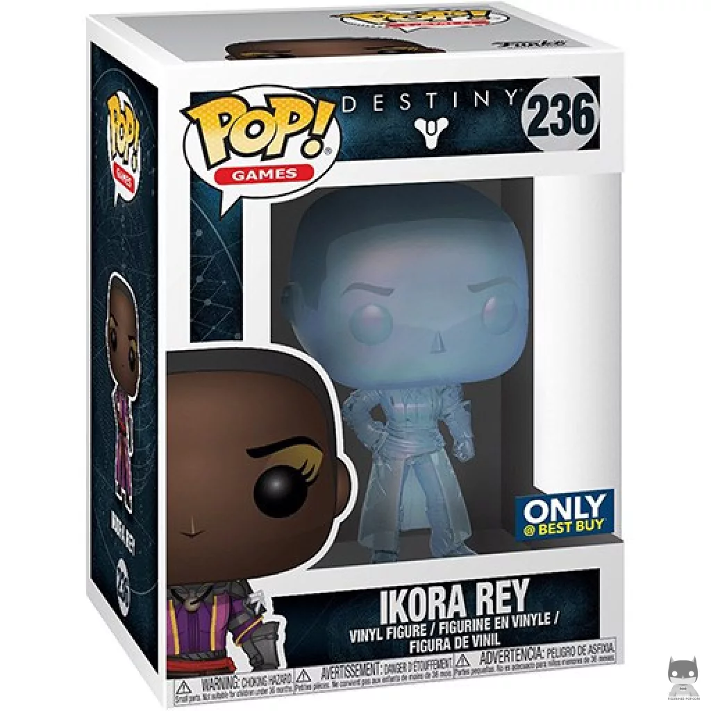 Figurine Funko POP Ikora Rey (Translucent) avec boîte