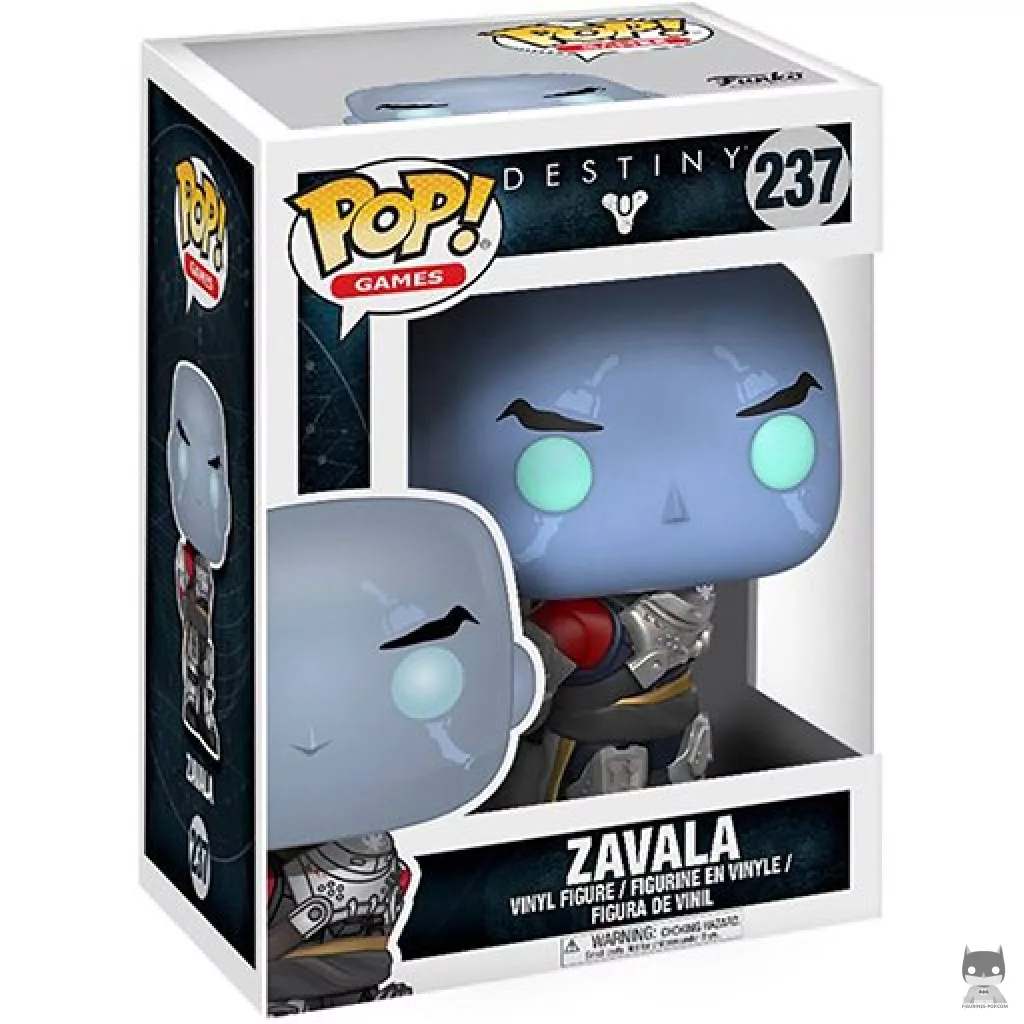 Figurine Funko POP Zavala avec boîte