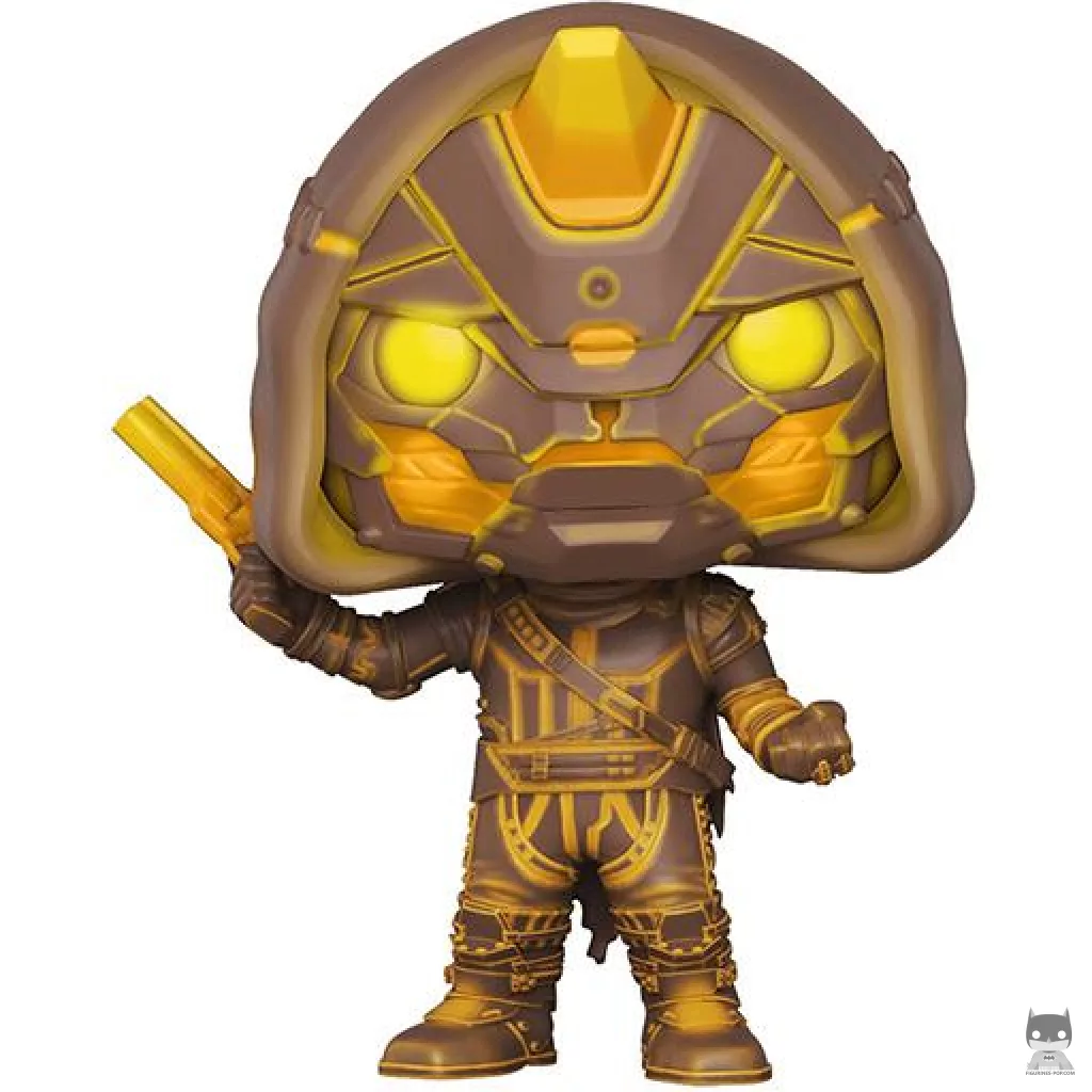 Figurine Funko POP Cayde-6 avec Pistolet Doré (Or) (Destiny)