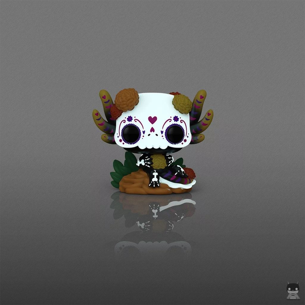 Figurine Funko POP Ajolote (Glow in the Dark) (Dia de los Muertos)