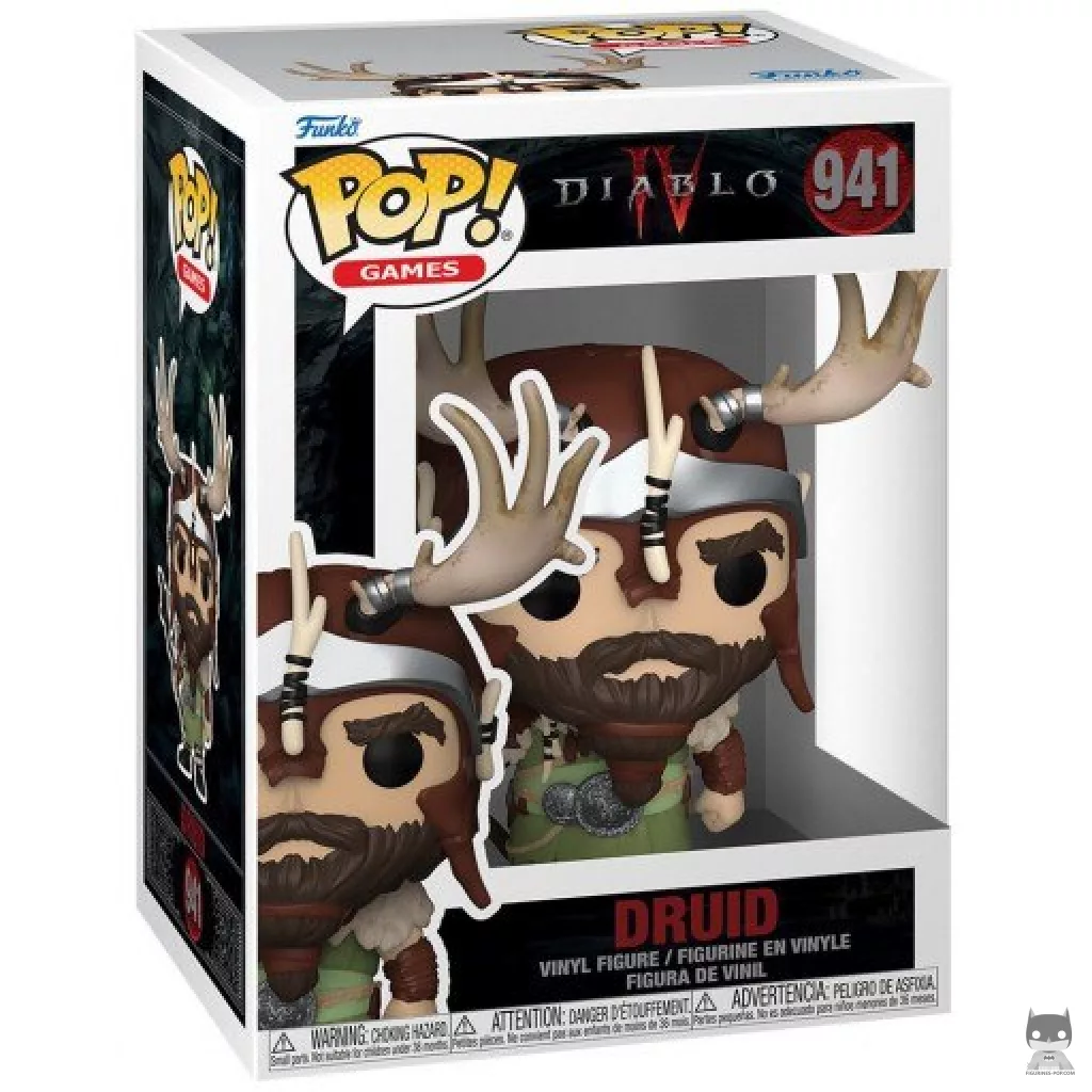 Figurine Funko POP Druide avec boîte