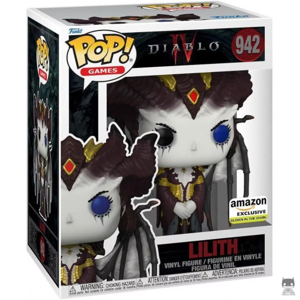 Figurine Funko POP Lilith (Supersized & Glow in the Dark) avec boîte