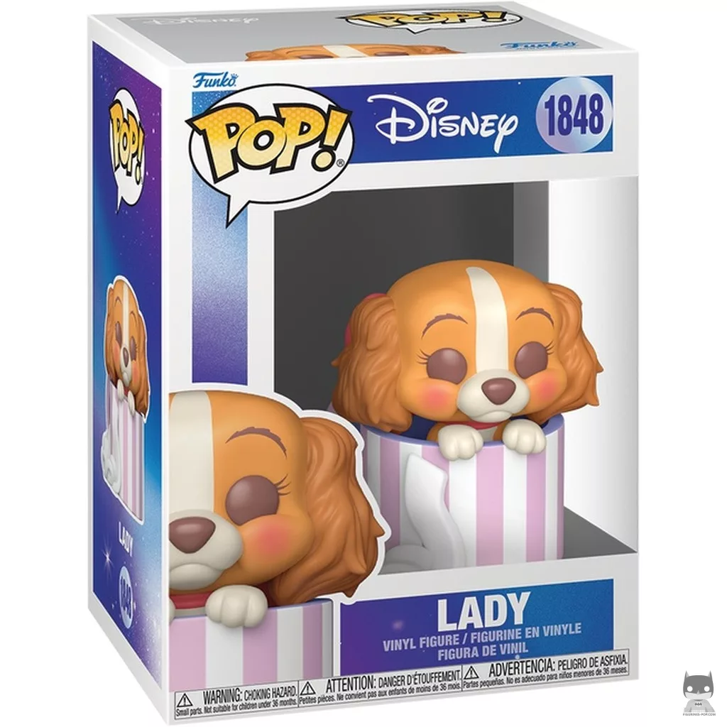 Figurine Funko POP Lady avec boîte