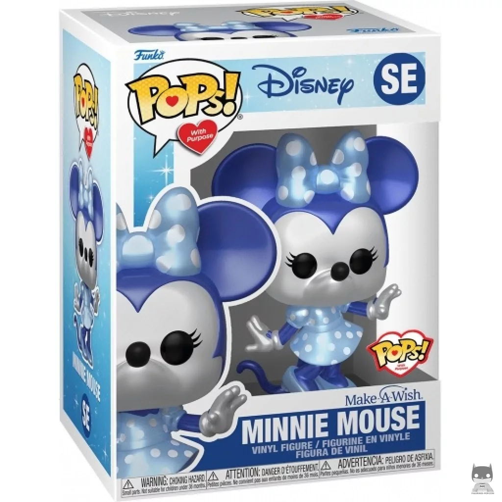 Figurine Funko POP Minnie Mouse (Metallic) avec boîte