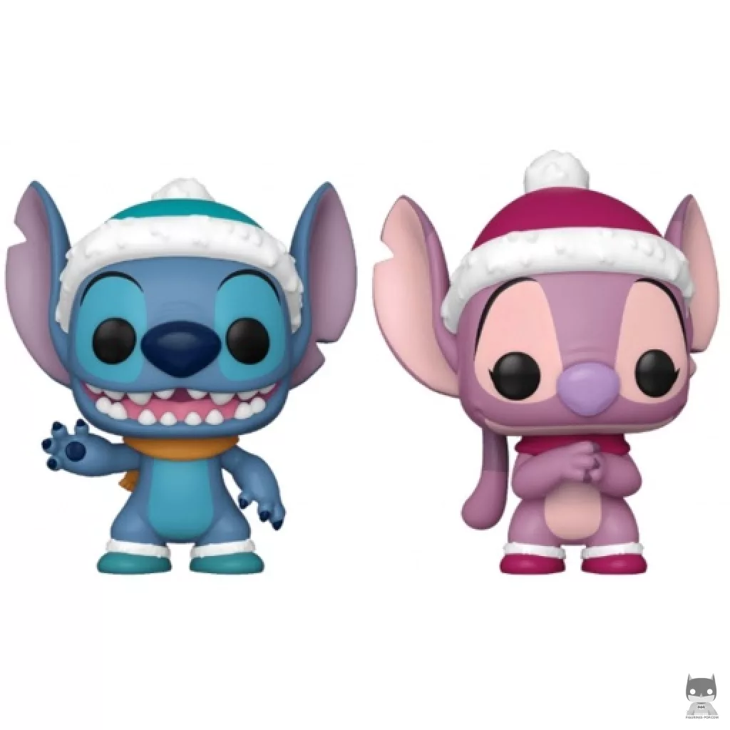 Figurine Funko POP Stitch & Angel Noël (Disney Animation)