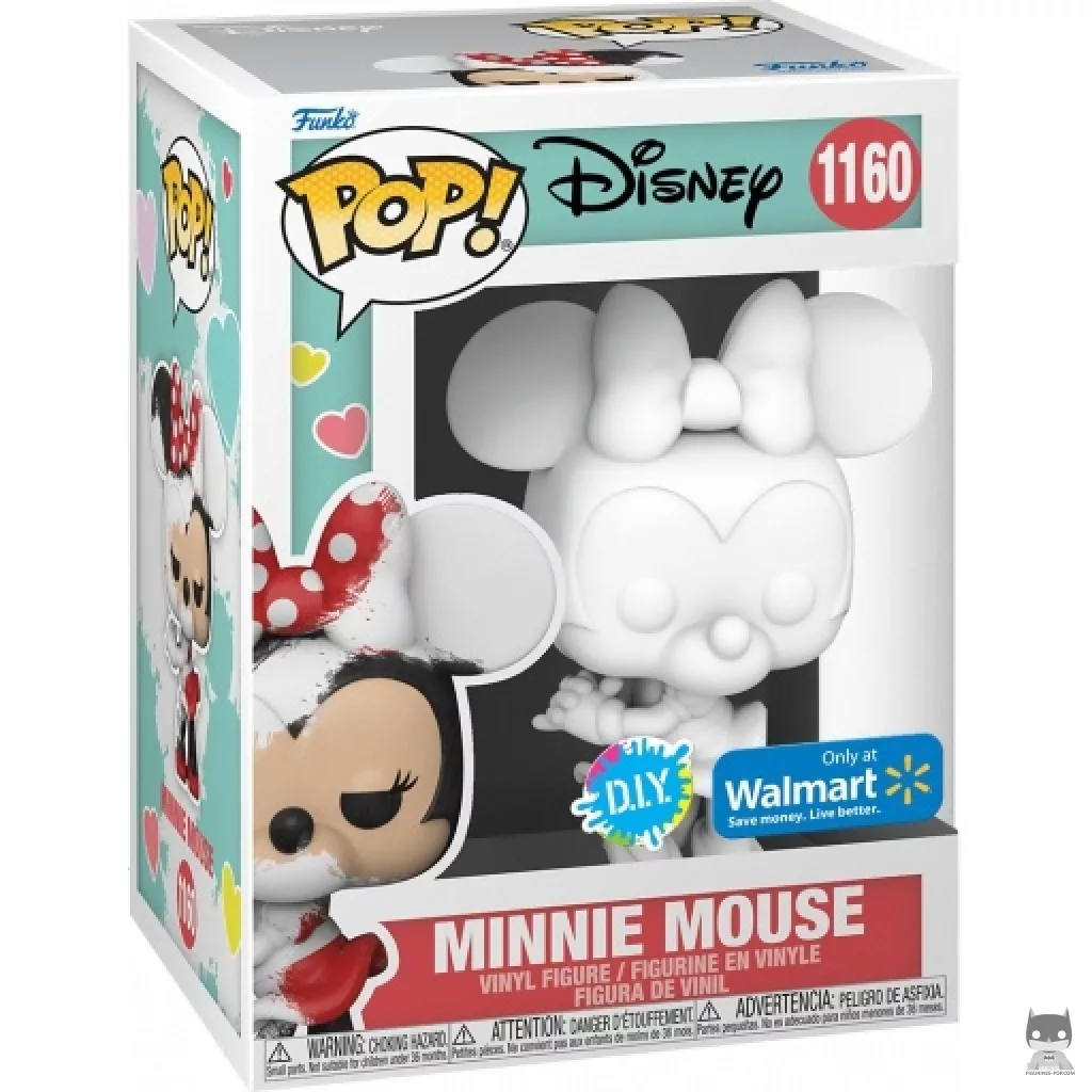 Figurine Funko POP Minnie Mouse (D.I.Y) avec boîte