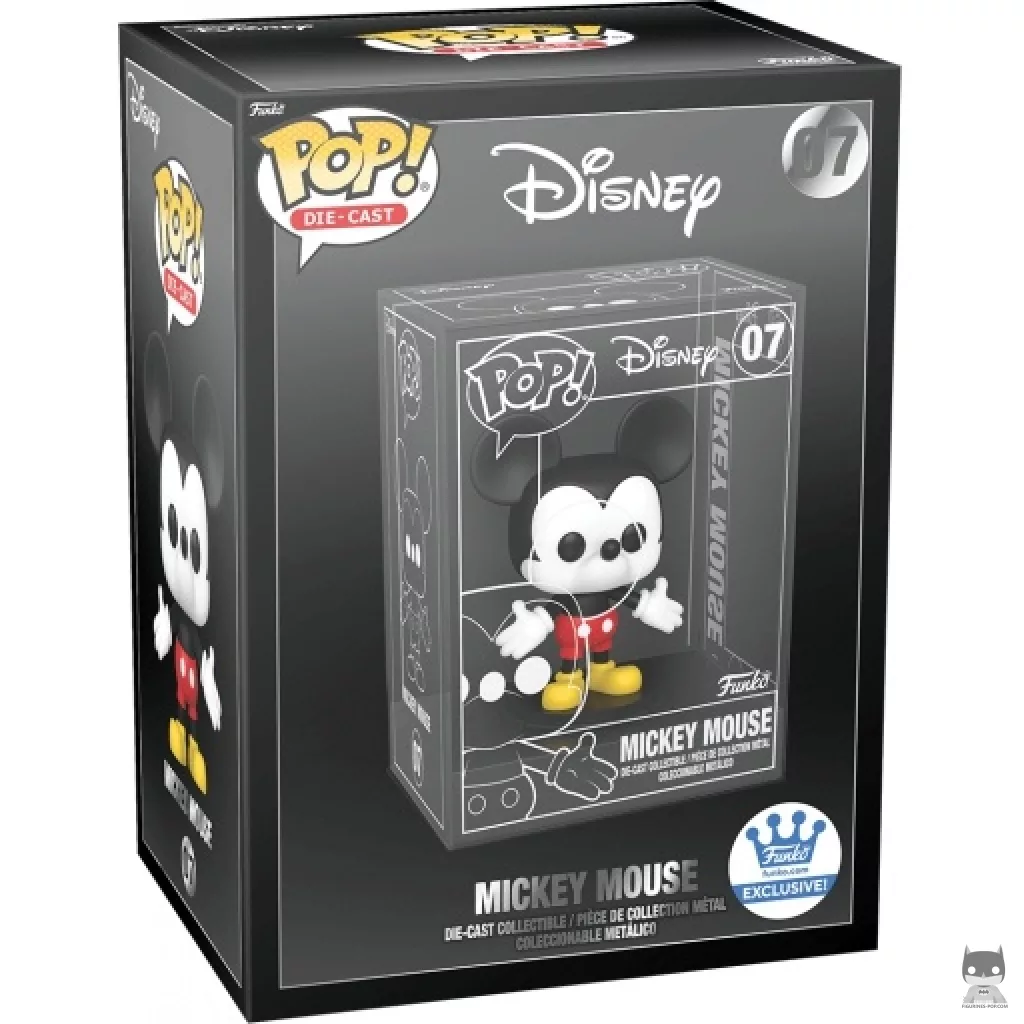 Figurine Funko POP Mickey Mouse (Chase & Metallic) (Disney Animation)