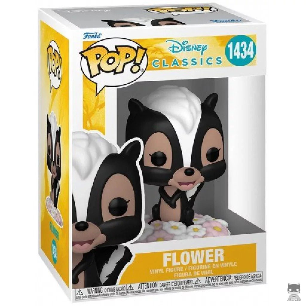 Figurine Funko POP Fleur (80ème Anniversaire) avec boîte