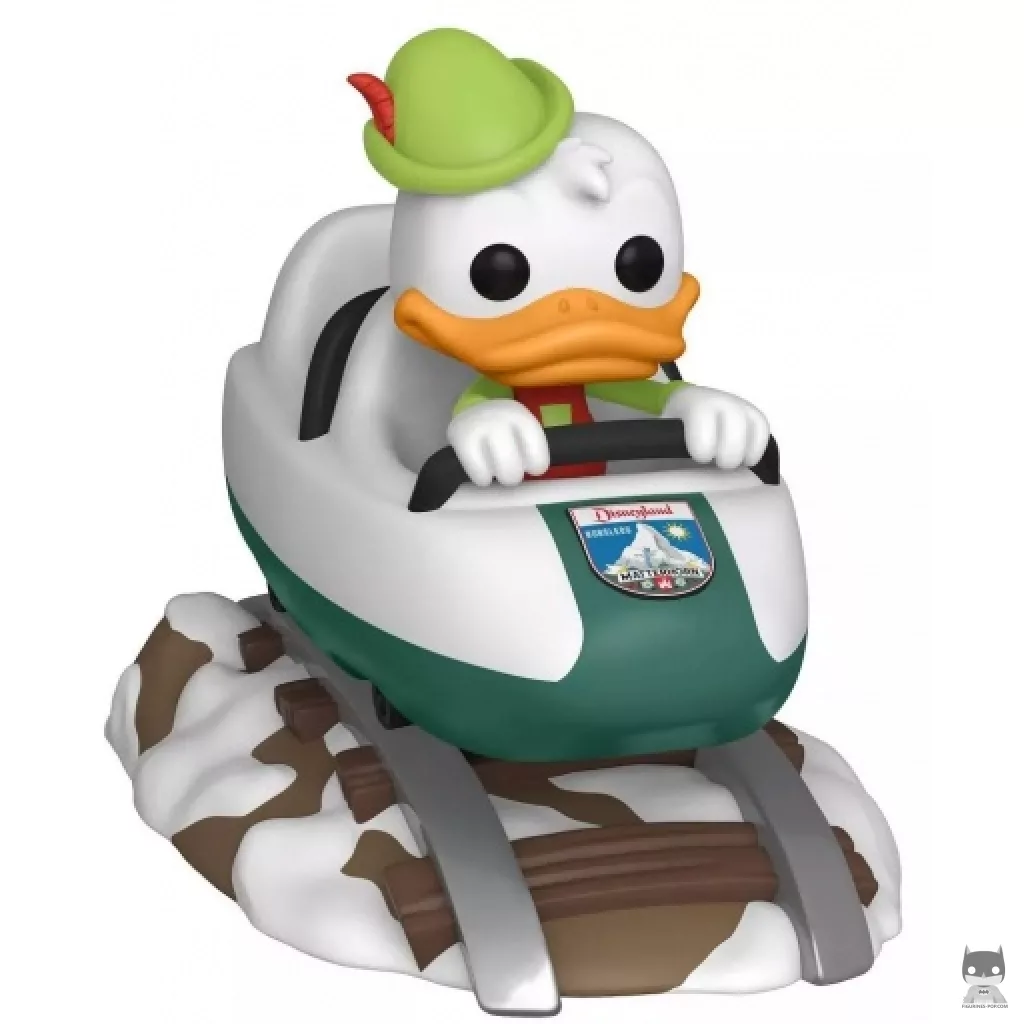 Figurine Funko POP Matterhorn Bobsled & Donald Duck (Disneyland 65ème Anniversaire)