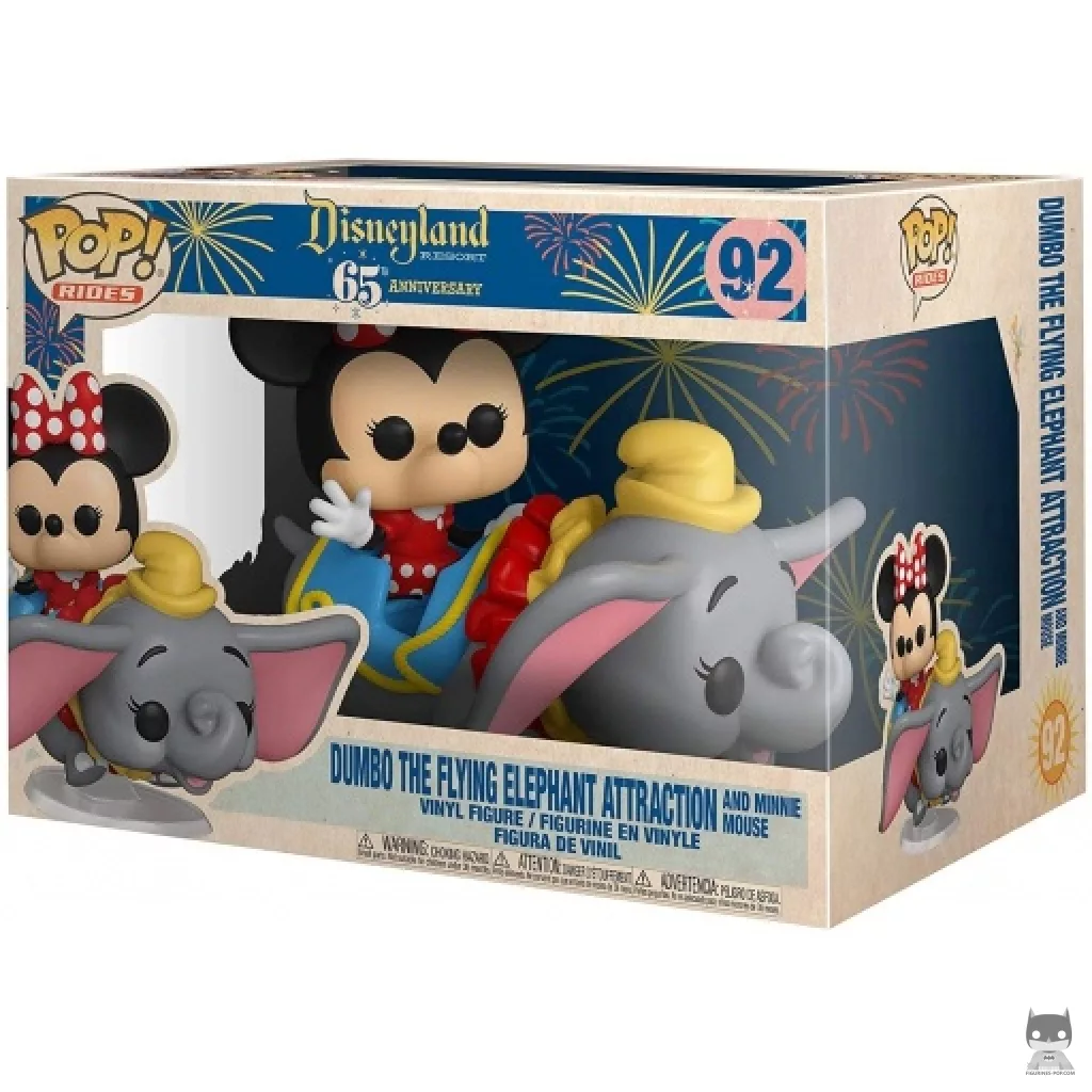 Figurine Funko POP L'attraction de Dumbo & Minnie avec boîte