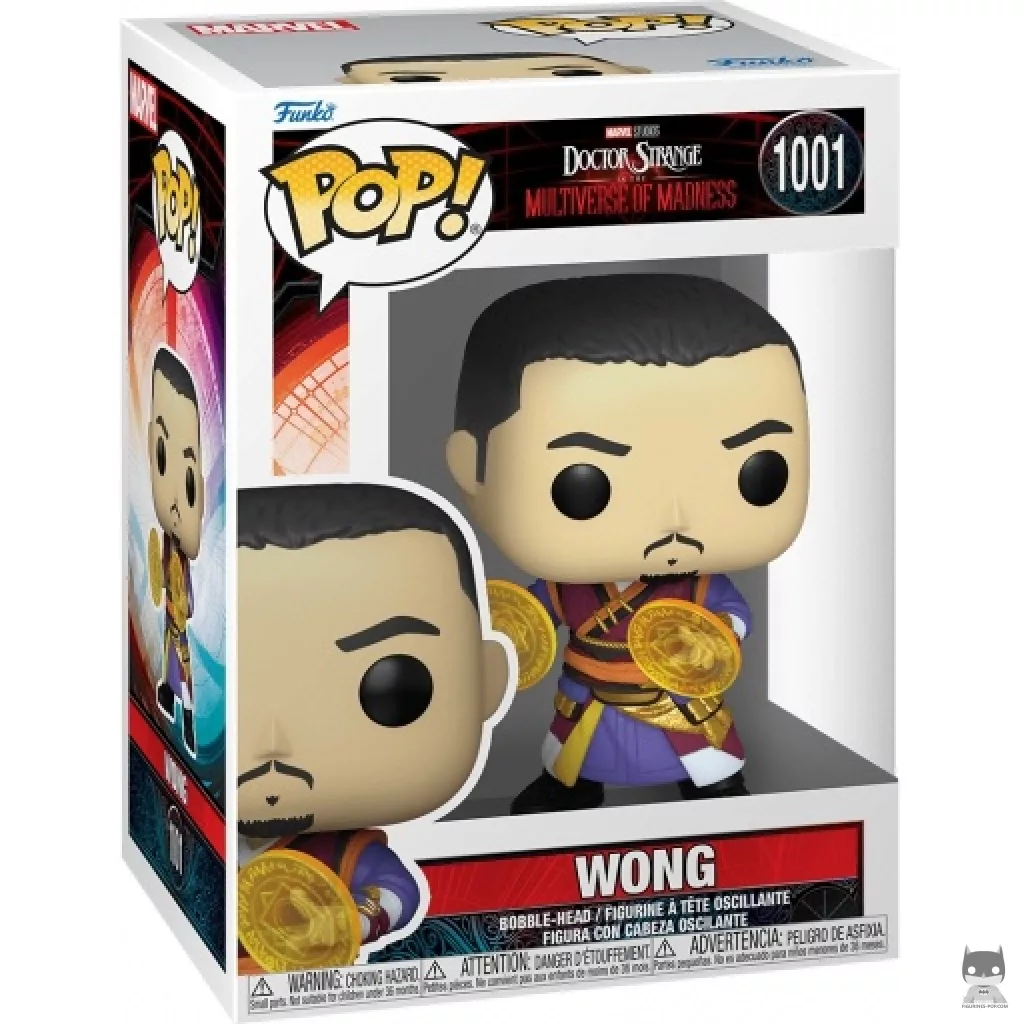 Figurine Funko POP Wong avec boîte