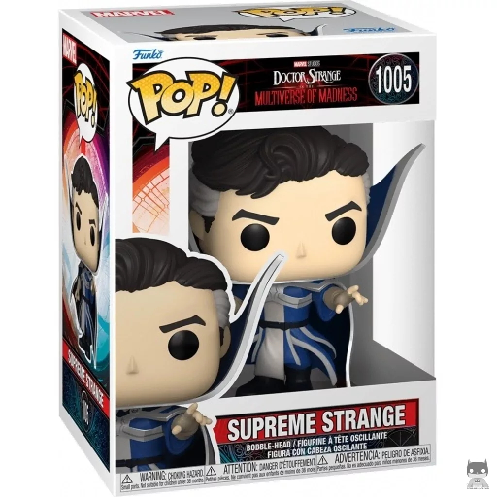 Figurine Funko POP Supreme Strange avec boîte